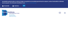 Tablet Screenshot of kennisplatform.nl